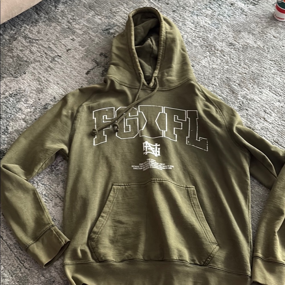 Brand New Olive Green Hoodie-